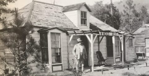 John D. Cruikshank at McNeil's Rest, c. 1930