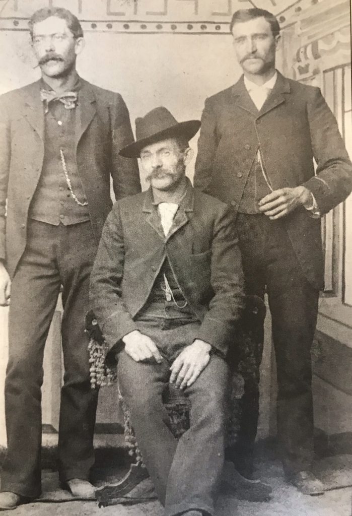 Stan Hill, W.D. Cruikshank and James Munroe Krenkel c. 1890