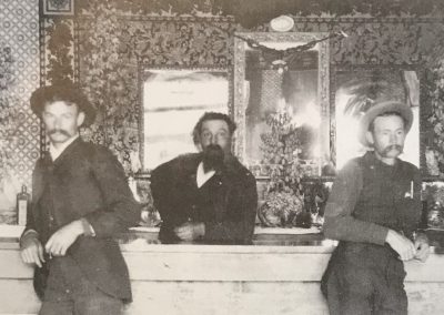 Davis Saloon at Los Burros Mine Town of Manchester c. 1889